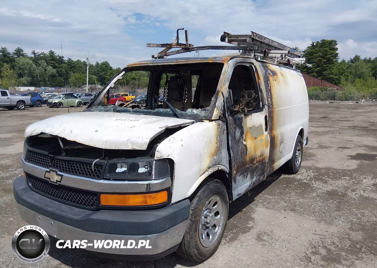 2012 Chevrolet Express 1500 Work Van VIN:1GCSGAFX2C1201539 - 6