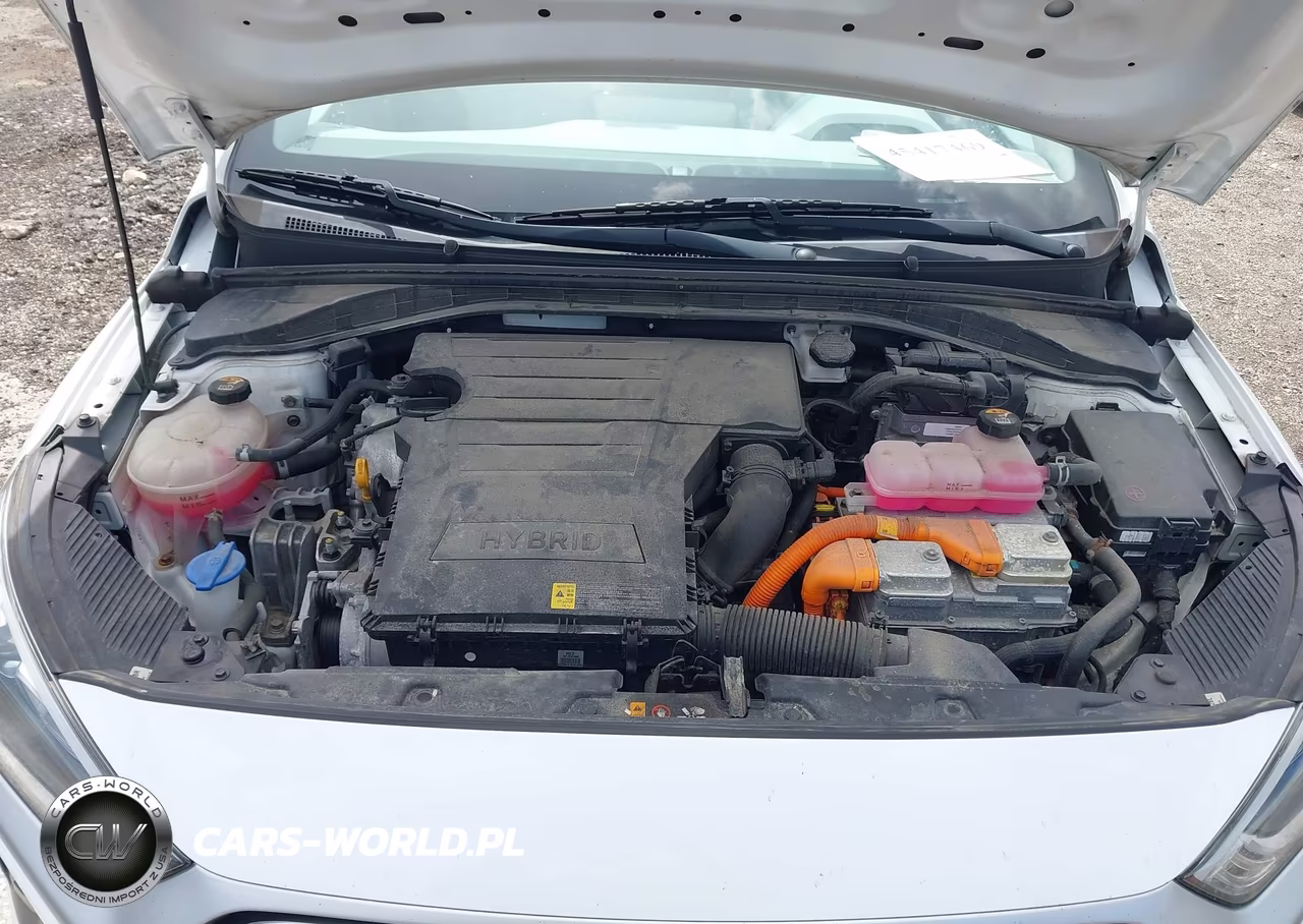 2020 Hyundai Ioniq Hybrid Blue VIN:KMHC65LCXLU232063 - 10