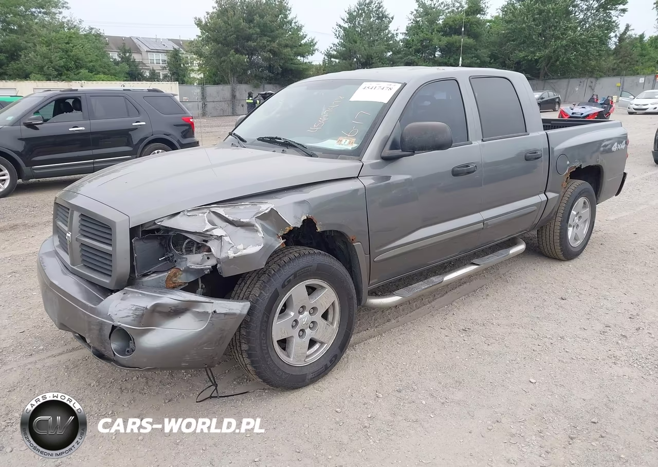2006 Dodge Dakota Laramie VIN:1D7HW58N06S509376 - 2