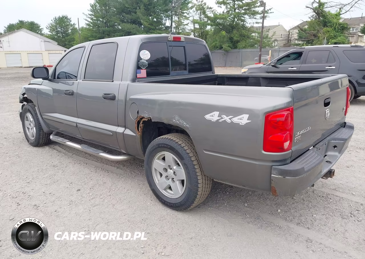2006 Dodge Dakota Laramie VIN:1D7HW58N06S509376 - 3