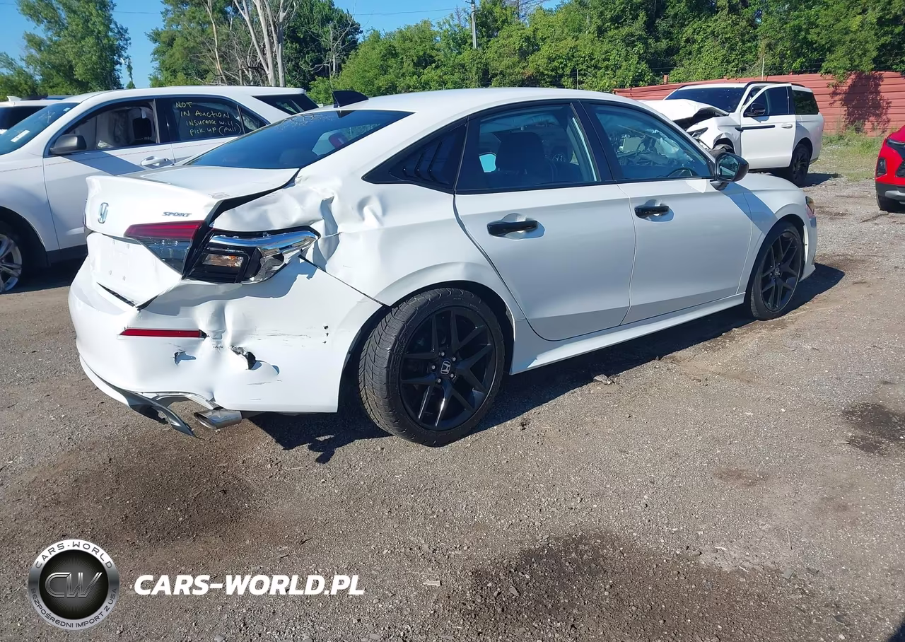 2022 Honda Civic Sport VIN:2HGFE2F56NH531766 - 4