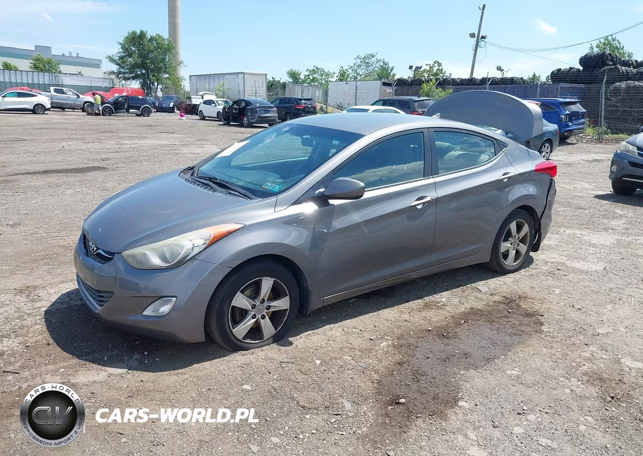 2013 Hyundai Elantra Gls VIN:5NPDH4AE7DH167055 - 2