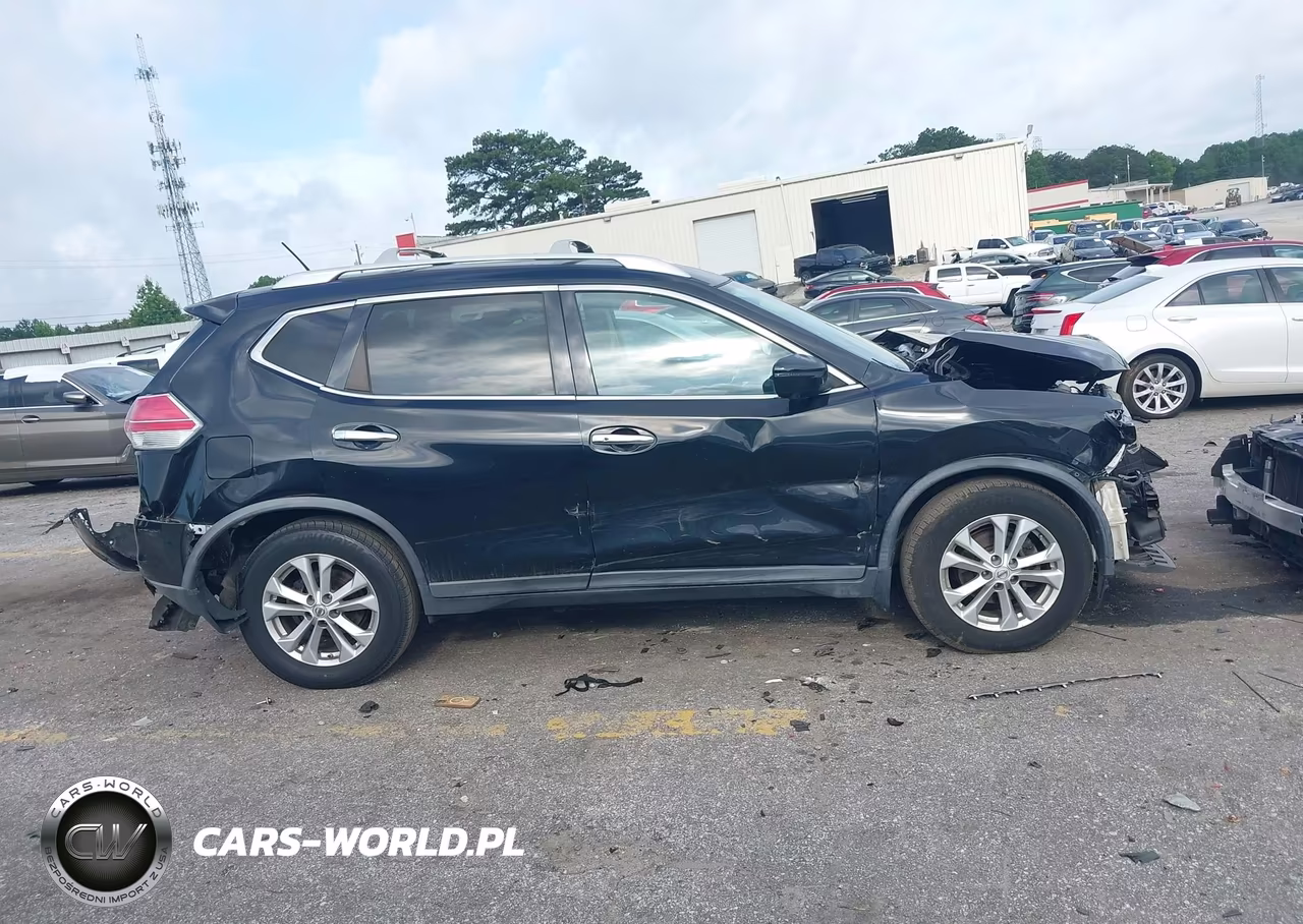 2016 Nissan Rogue Sv VIN:KNMAT2MT1GP641333 - 14