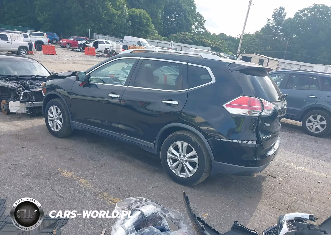 2016 Nissan Rogue Sv VIN:KNMAT2MT1GP641333 - 3