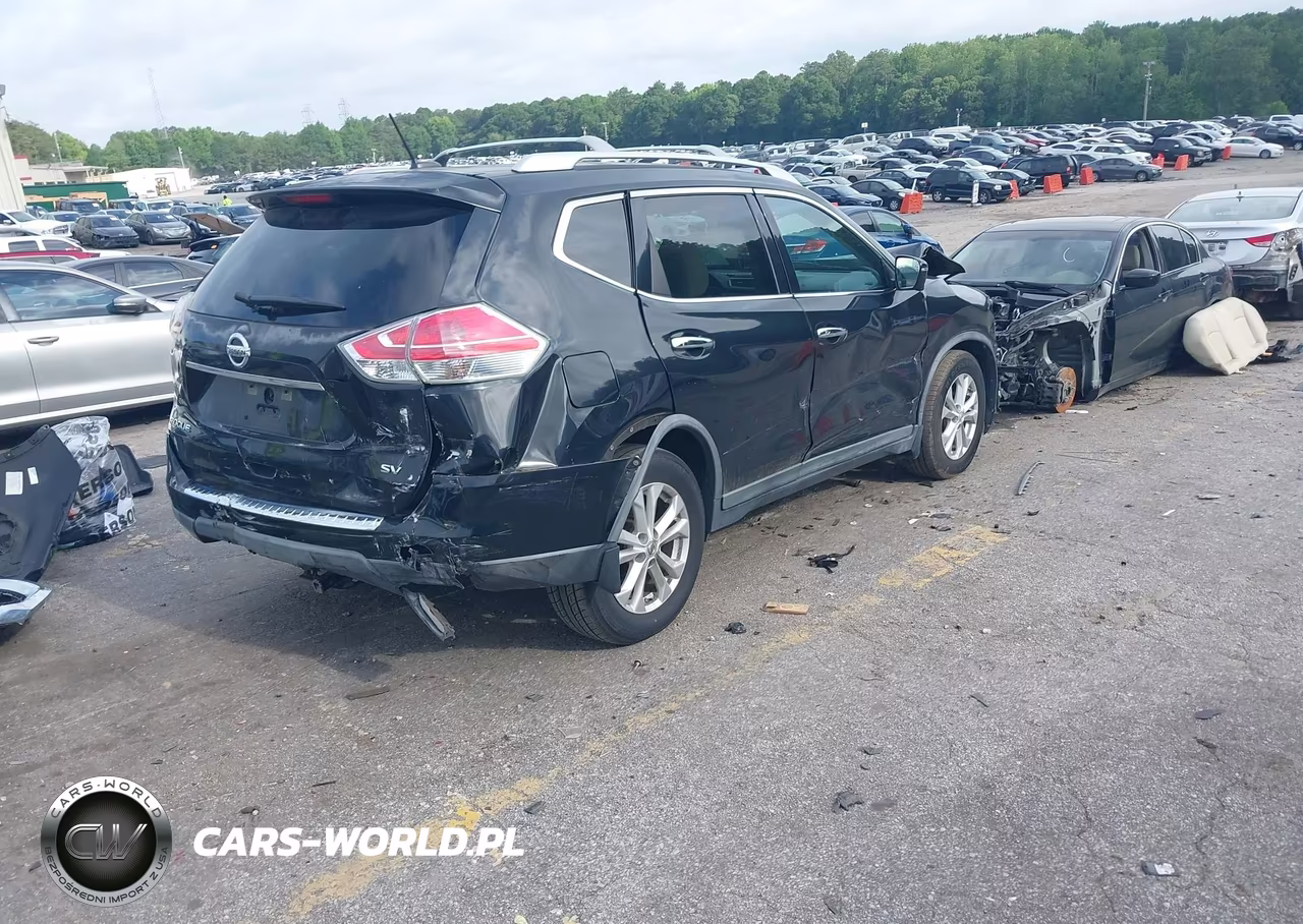 2016 Nissan Rogue Sv VIN:KNMAT2MT1GP641333 - 4