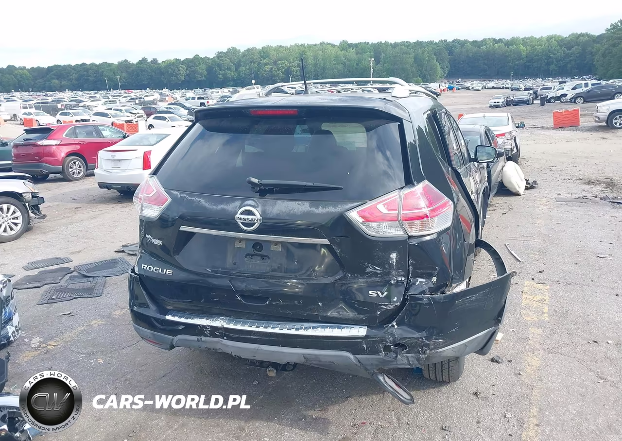 2016 Nissan Rogue Sv VIN:KNMAT2MT1GP641333 - 6