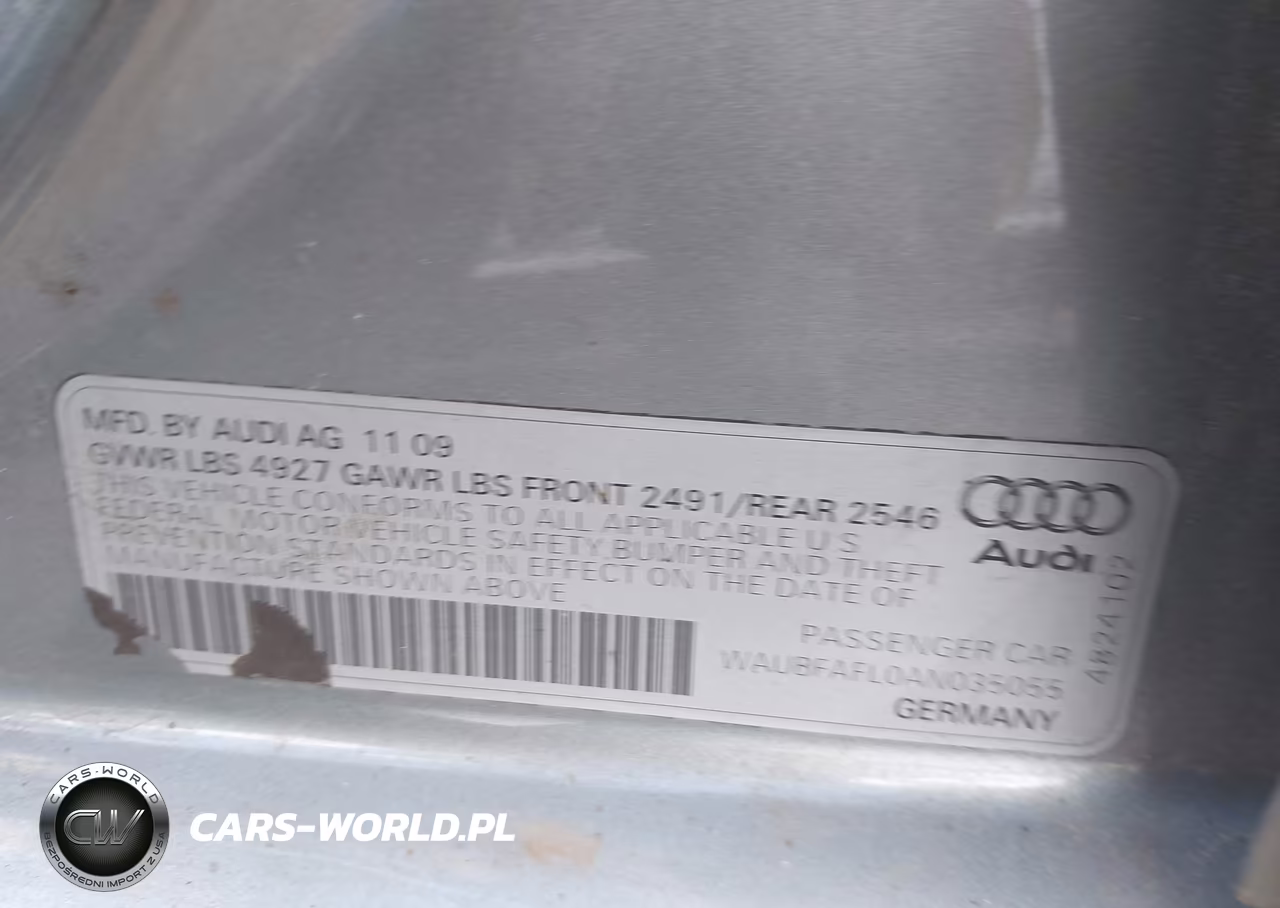 2010 Audi A4 2.0T Premium VIN:WAUBFAFL0AN035055 - 9