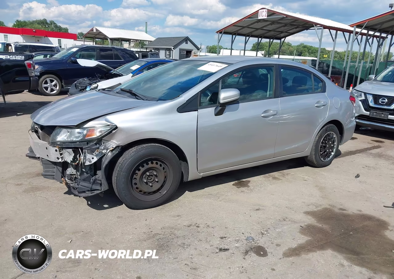 2015 Honda Civic Lx VIN:19XFB2F57FE277263 - 2