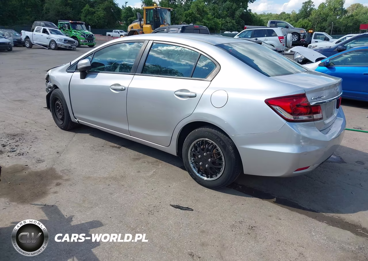 2015 Honda Civic Lx VIN:19XFB2F57FE277263 - 3