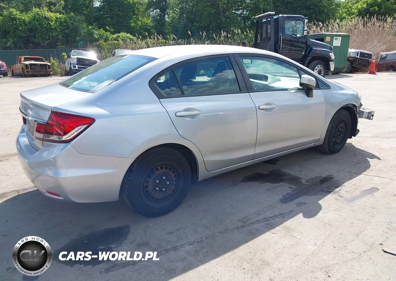 2015 Honda Civic Lx VIN:19XFB2F57FE277263 - 4