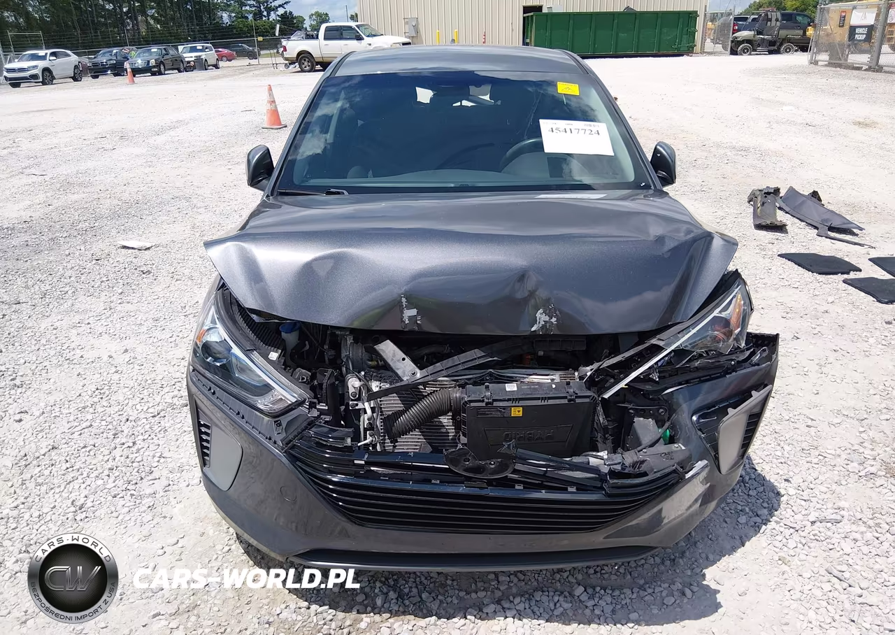 2018 Hyundai Ioniq Hybrid Blue VIN:KMHC65LC0JU076449 - 6