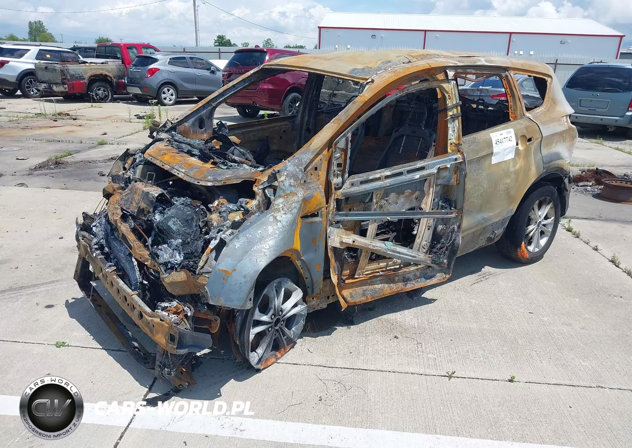 2017 Ford Escape Se VIN:1FMCU0GD7HUD09281 - 2