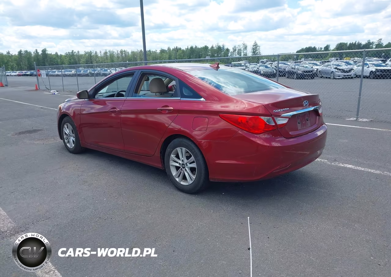 2013 Hyundai Sonata Gls VIN:5NPEB4AC0DH736459 - 3