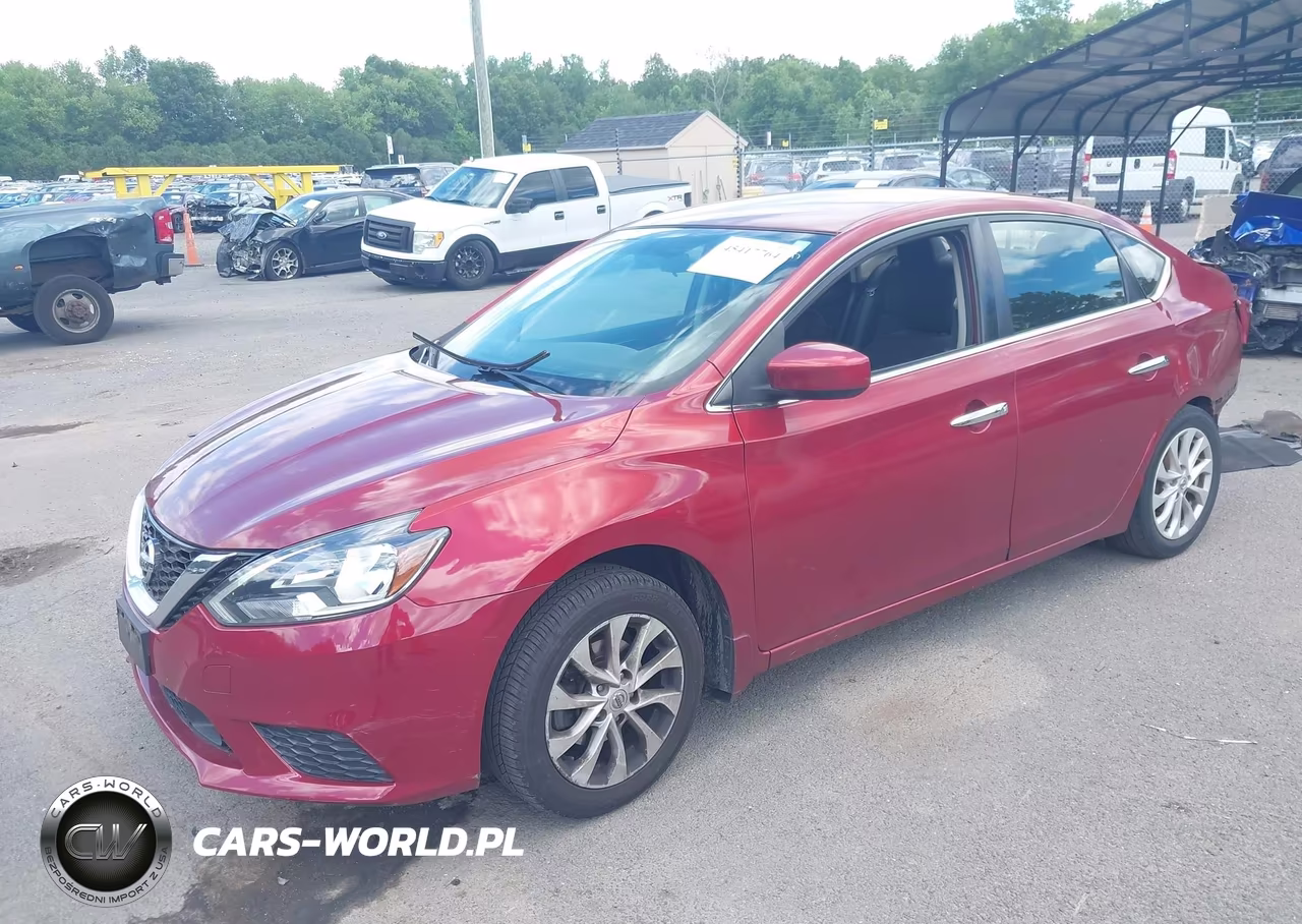 2019 Nissan Sentra Sv VIN:3N1AB7AP6KY285091 - 2