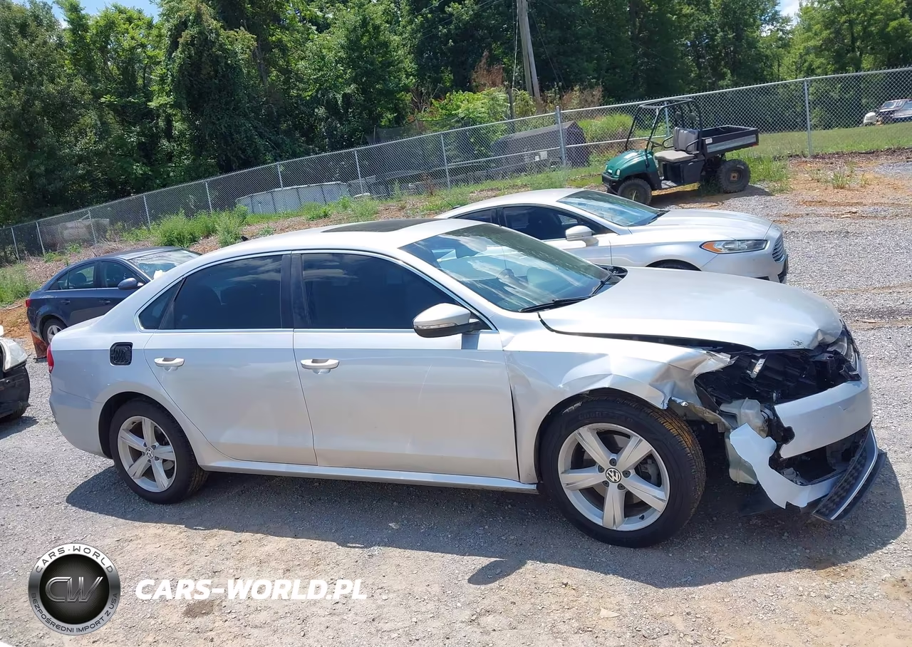 2012 Volkswagen Passat 2.5L Se VIN:1VWBH7A38CC060675 - 14