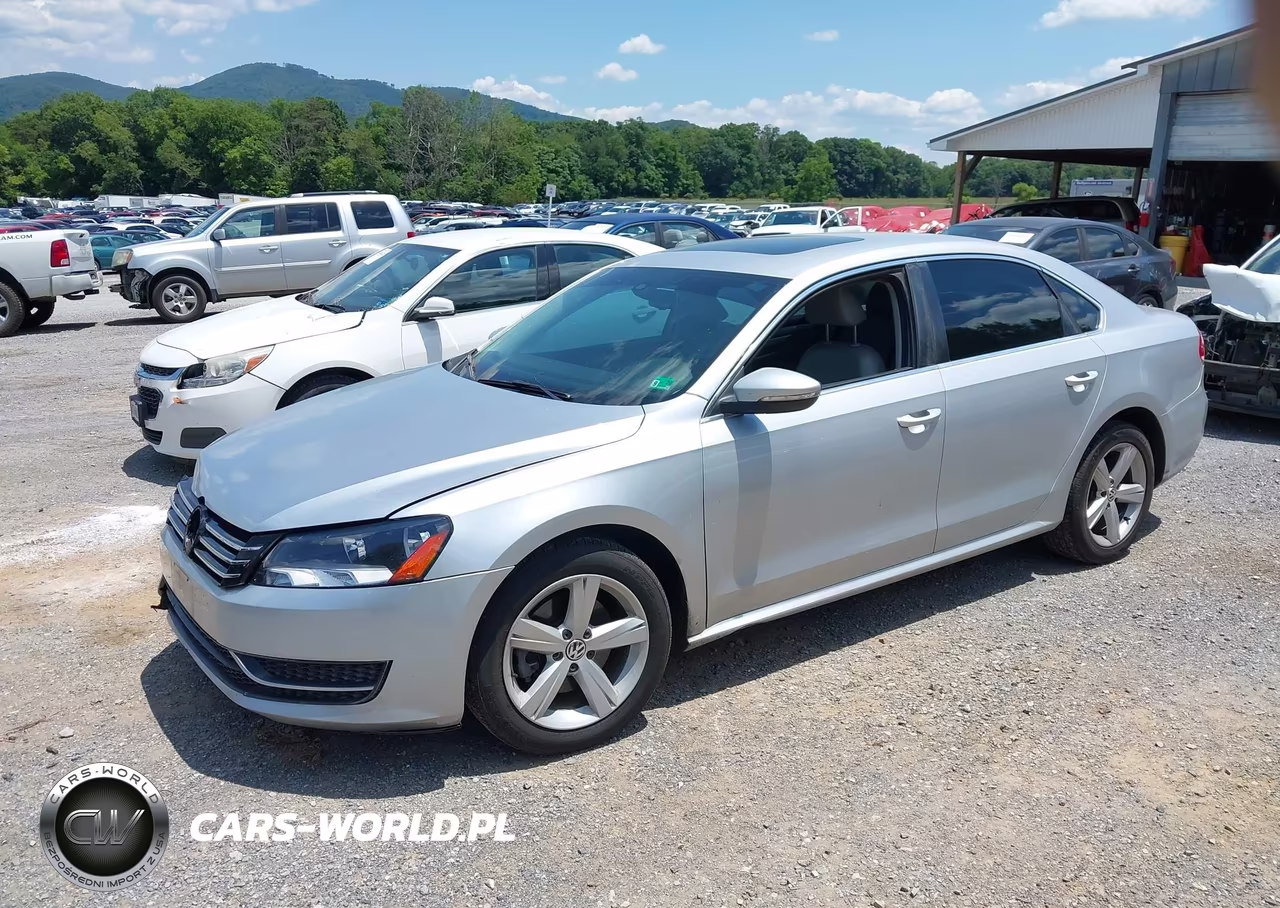 2012 Volkswagen Passat 2.5L Se VIN:1VWBH7A38CC060675 - 2