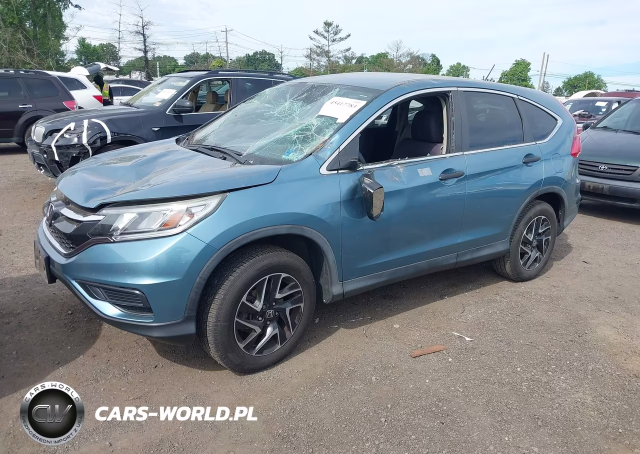 2016 Honda Cr-V Se VIN:5J6RM4H40GL082440 - 2