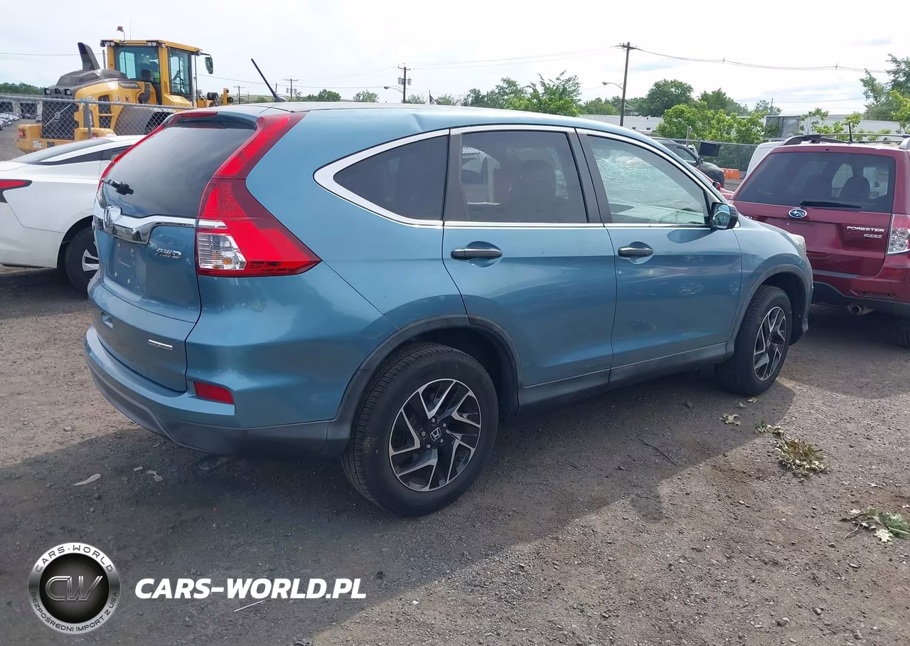 2016 Honda Cr-V Se VIN:5J6RM4H40GL082440 - 4