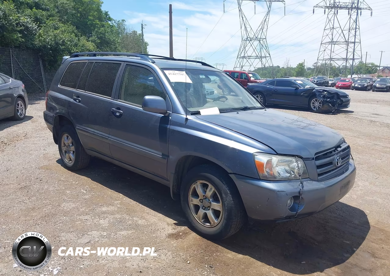 2007 Toyota Highlander V6 (2 Rows) (A5)