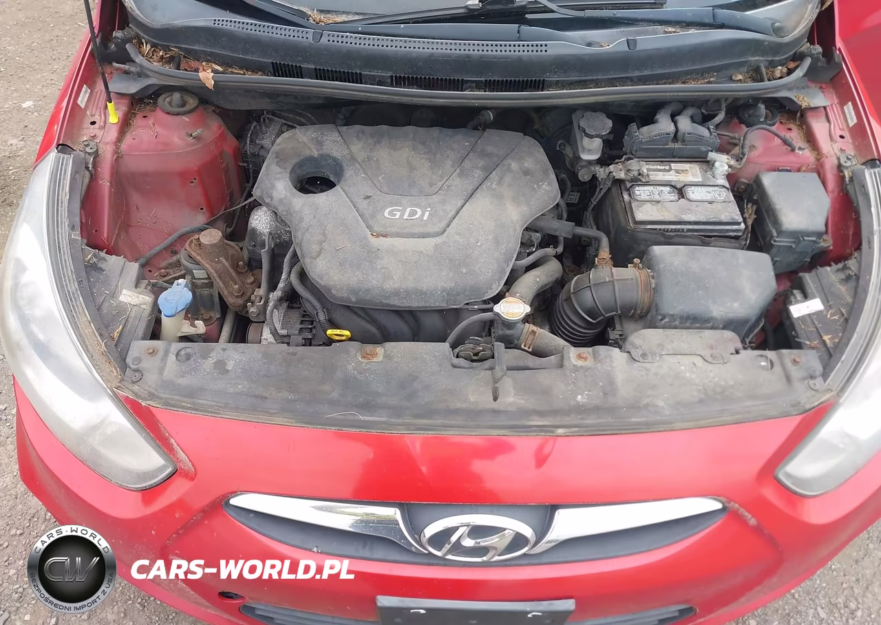 2012 Hyundai Accent Gls VIN:KMHCT4AE5CU093323 - 10