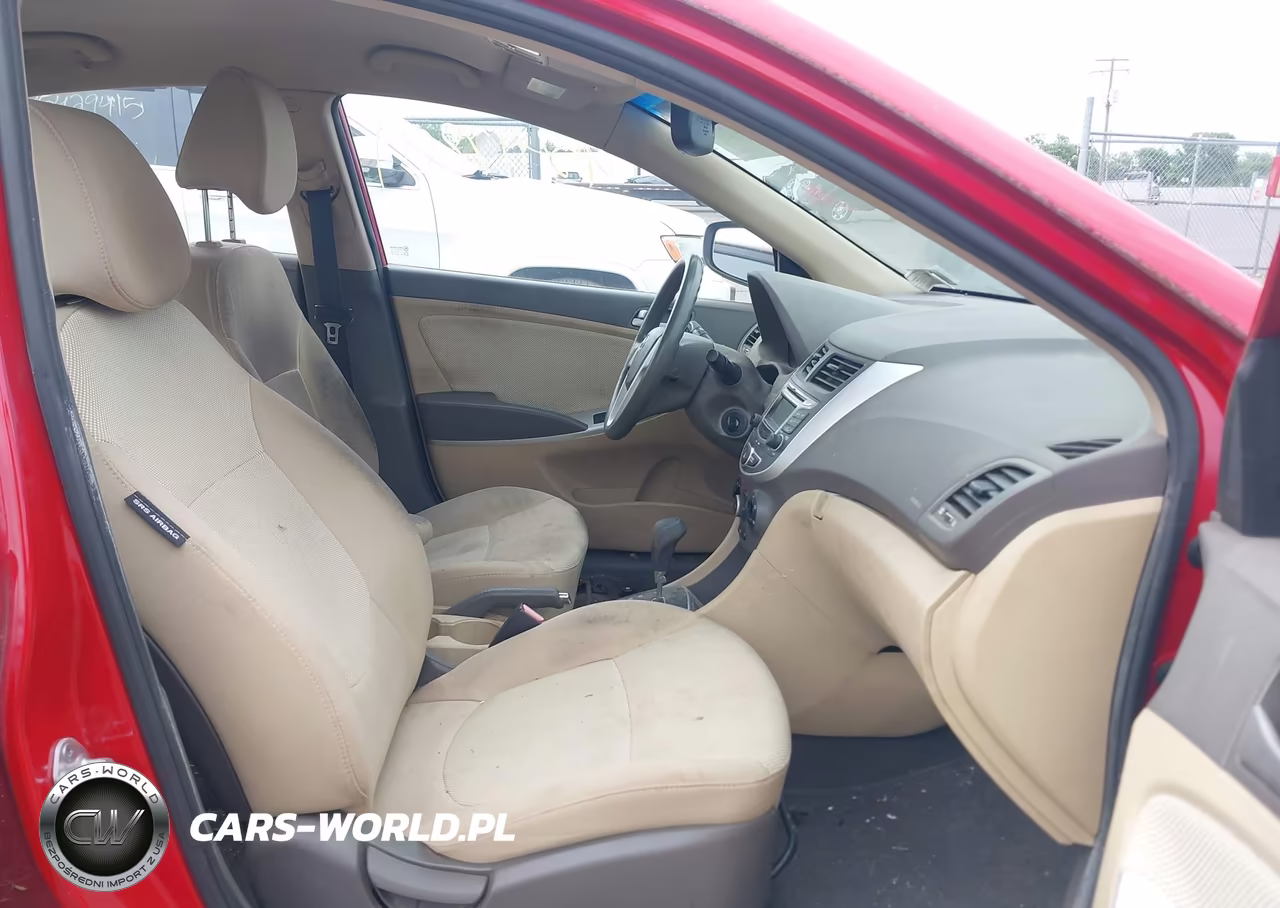 2012 Hyundai Accent Gls VIN:KMHCT4AE5CU093323 - 5