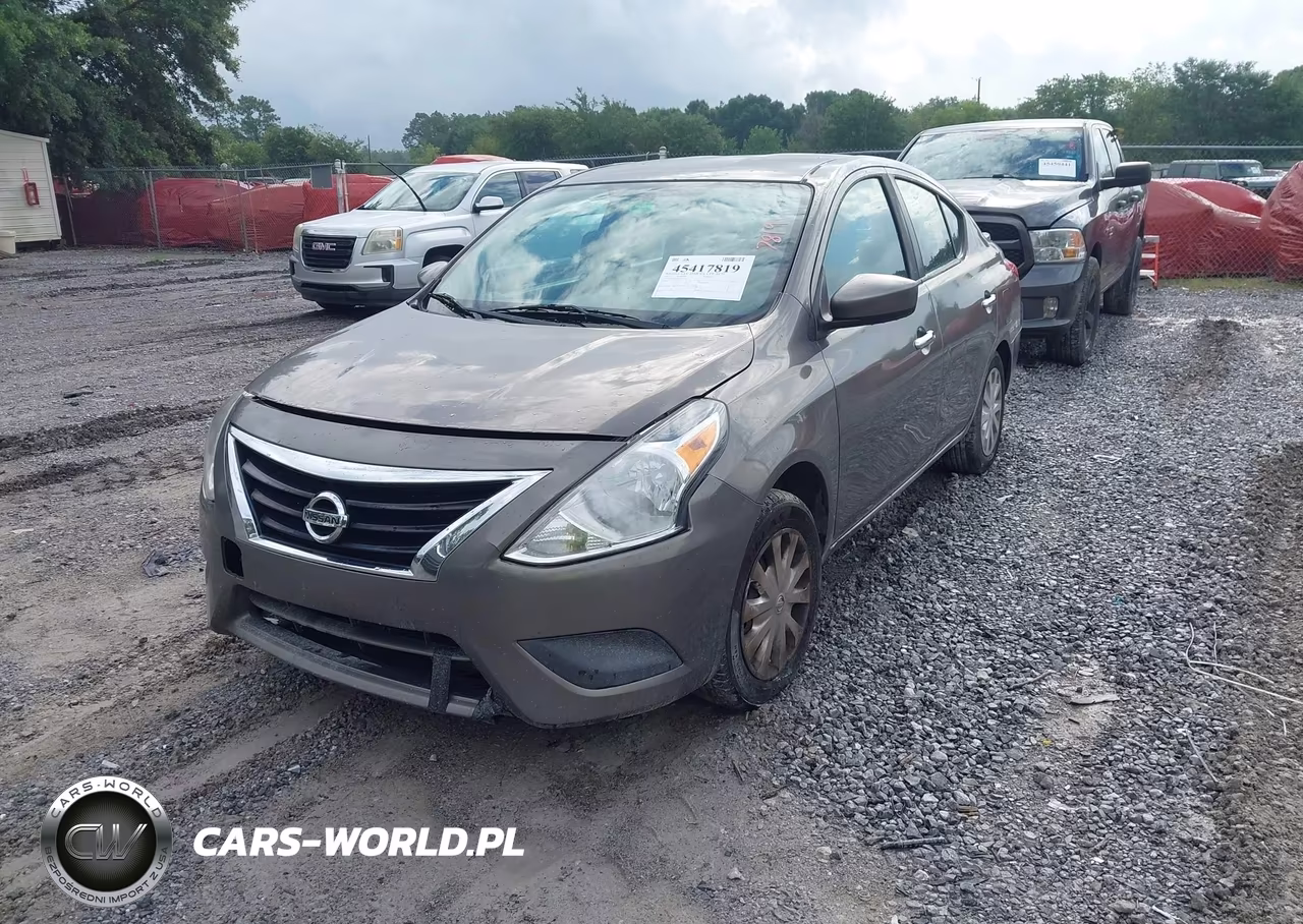 2017 Nissan Versa 1.6 Sv VIN:3N1CN7AP8HK411348 - 2