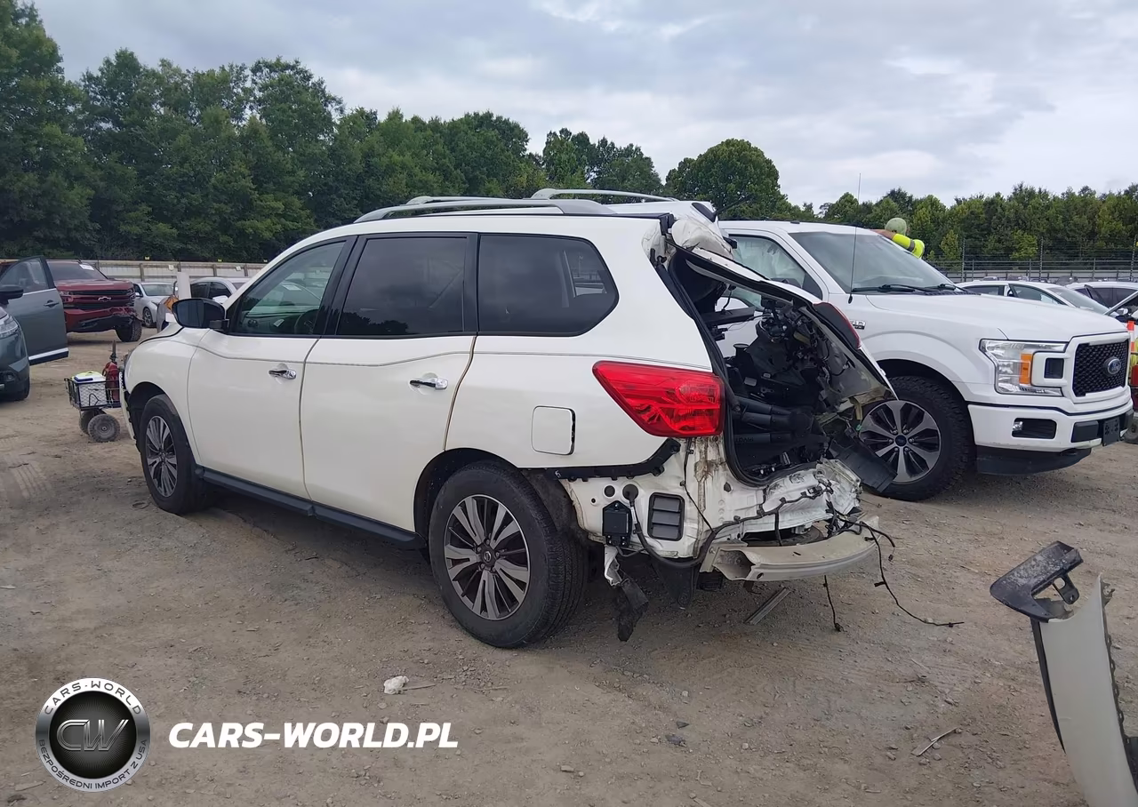 2017 Nissan Pathfinder Sl VIN:5N1DR2MM6HC655172 - 3