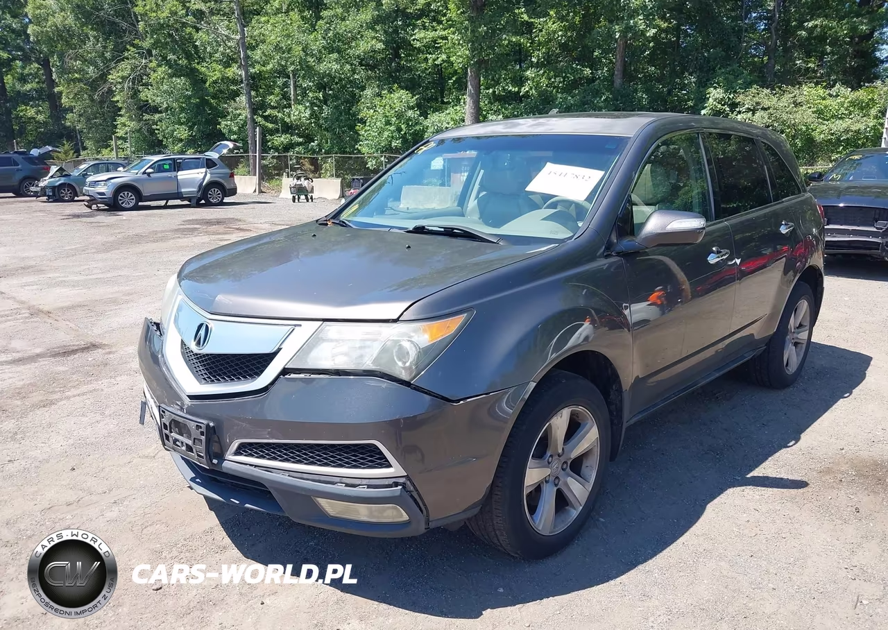 2011 Acura Mdx VIN:2HNYD2H21BH545514 - 2
