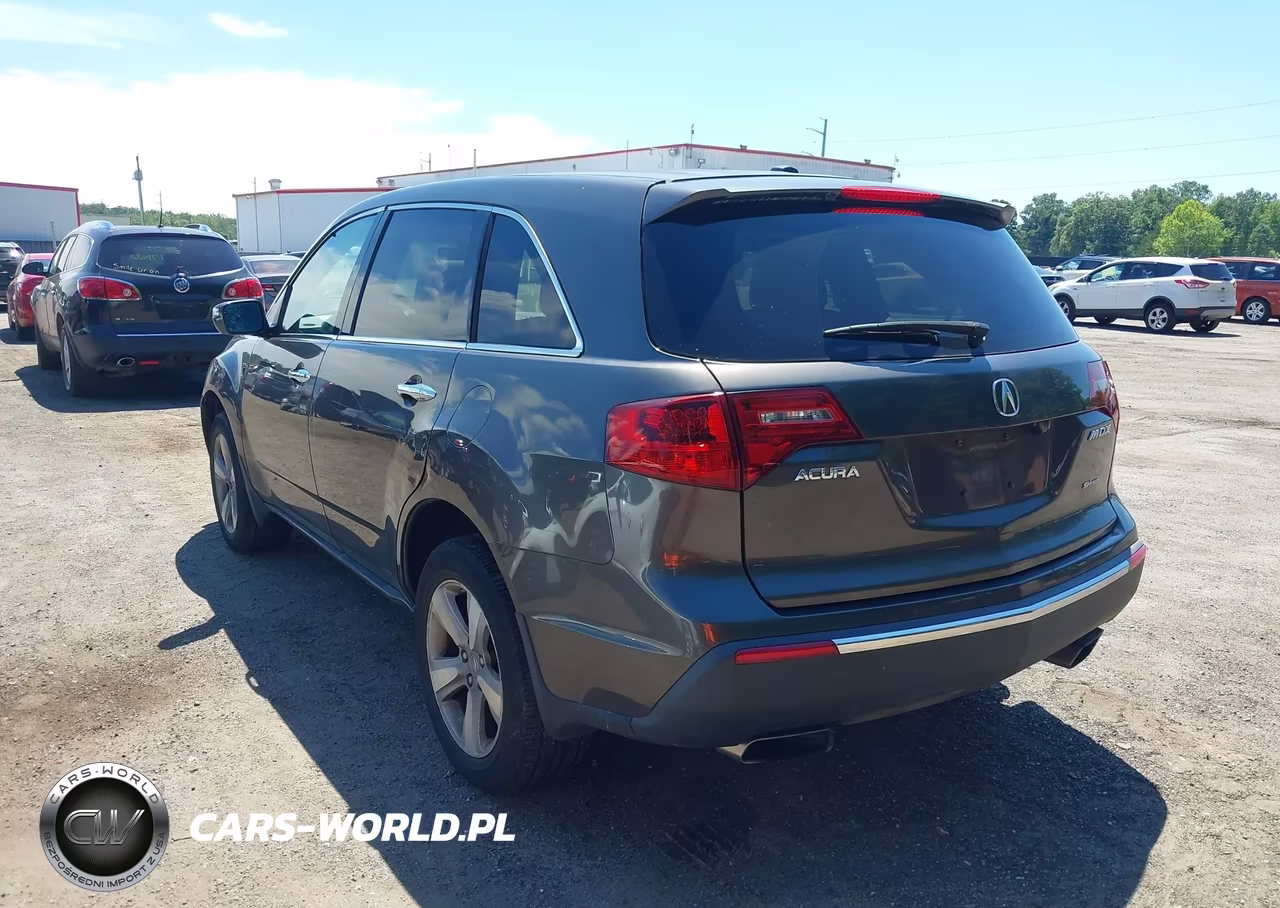 2011 Acura Mdx VIN:2HNYD2H21BH545514 - 3