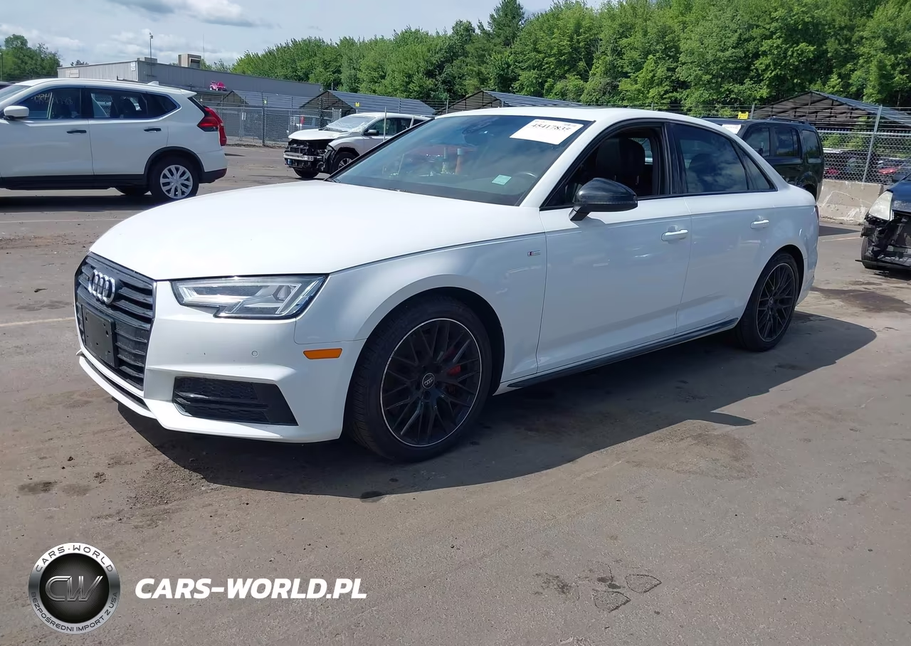 2018 Audi A4 2.0T Premium-2.0T Tech Premium VIN:WAUENAF48JA058129 - 2