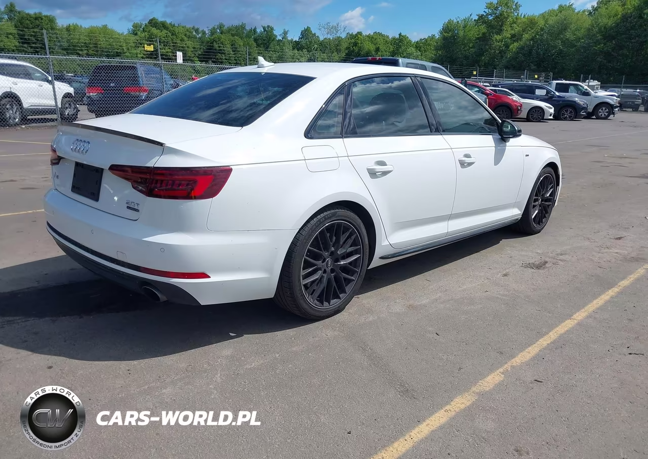2018 Audi A4 2.0T Premium-2.0T Tech Premium VIN:WAUENAF48JA058129 - 4
