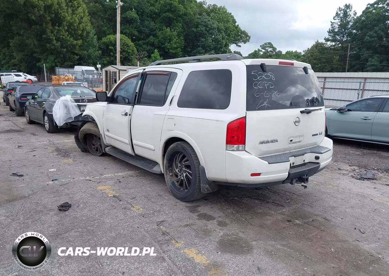 2008 Nissan Armada Le VIN:5N1BA08D88N615208 - 3