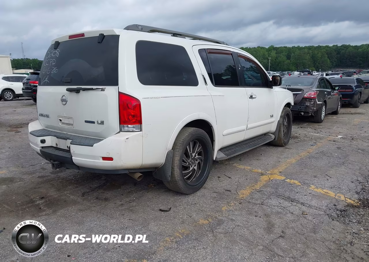 2008 Nissan Armada Le VIN:5N1BA08D88N615208 - 4