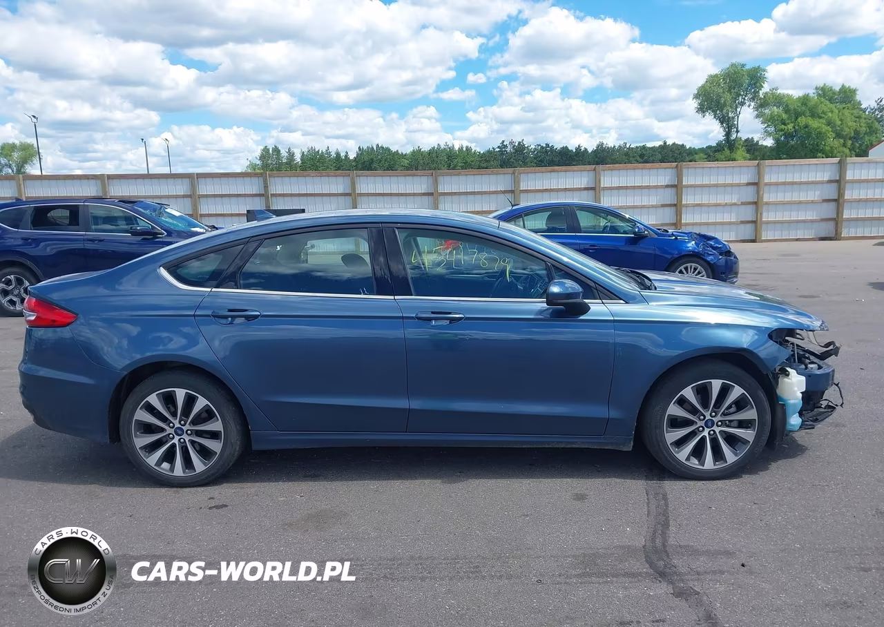 2019 Ford Fusion Se VIN:3FA6P0T91KR149400 - 14