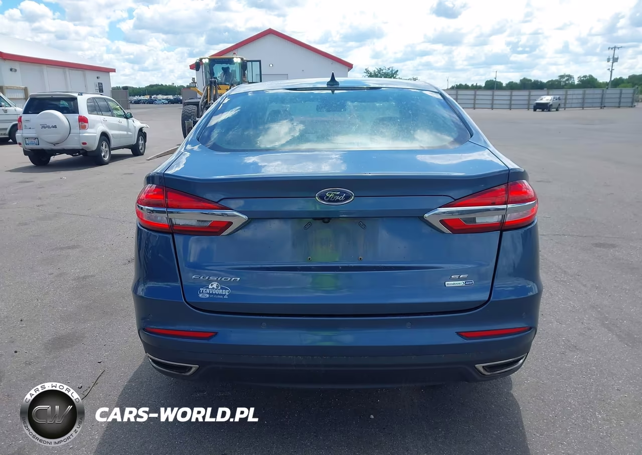 2019 Ford Fusion Se VIN:3FA6P0T91KR149400 - 17