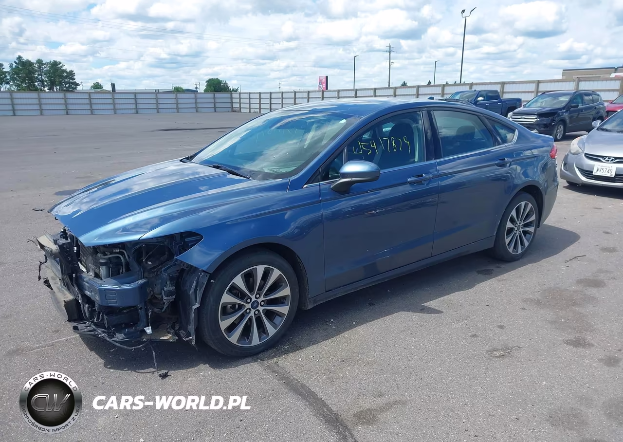 2019 Ford Fusion Se VIN:3FA6P0T91KR149400 - 2