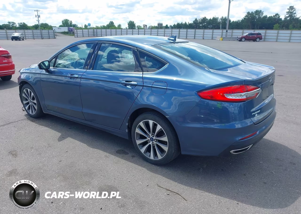 2019 Ford Fusion Se VIN:3FA6P0T91KR149400 - 3
