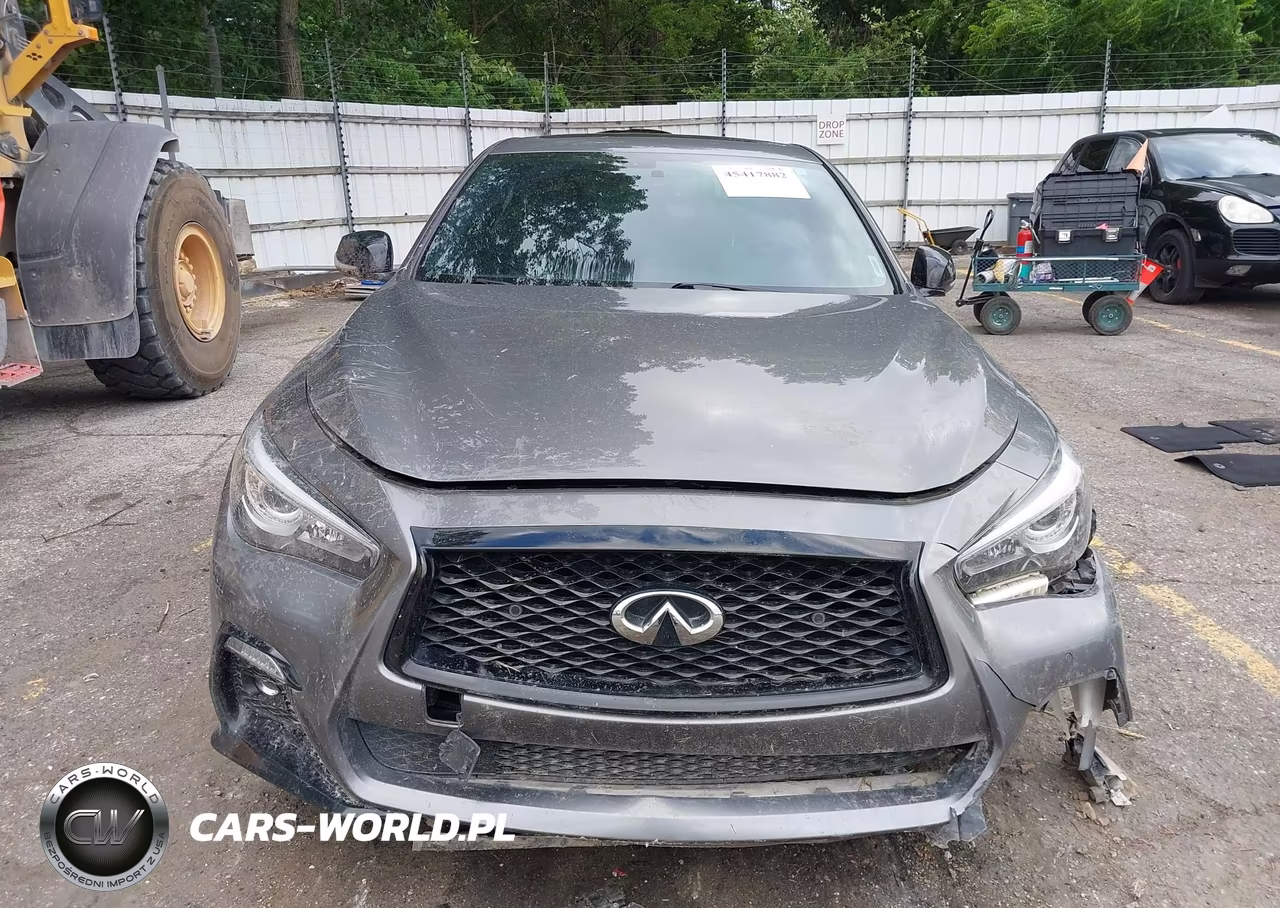 2022 Infiniti Q50 Red Sport 400 Awd VIN:JN1FV7DR0NM390033 - 12
