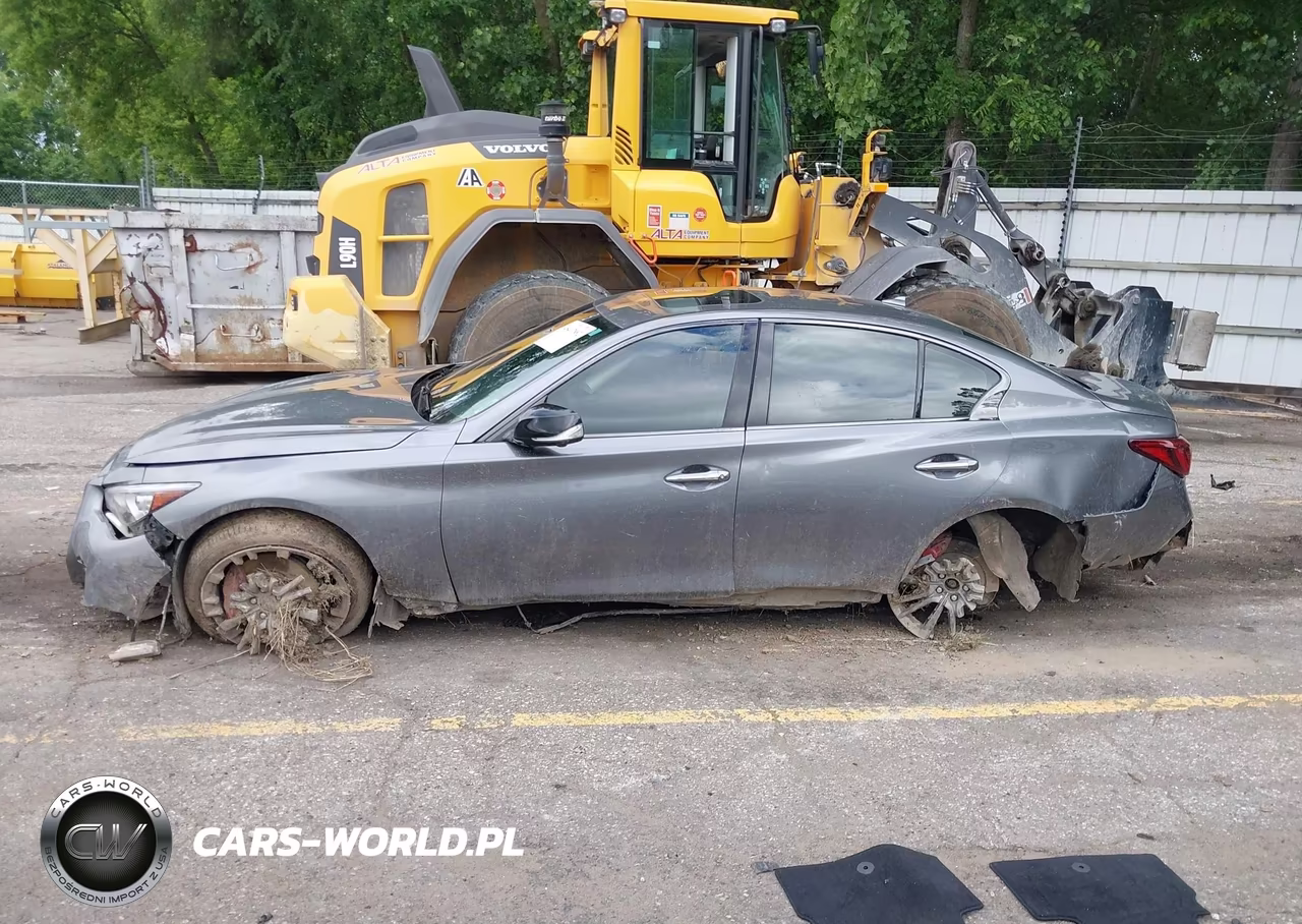2022 Infiniti Q50 Red Sport 400 Awd VIN:JN1FV7DR0NM390033 - 14