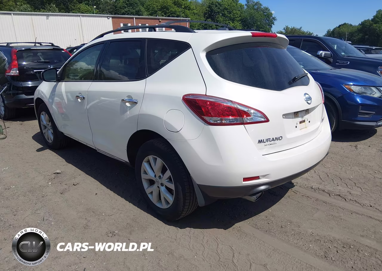2012 Nissan Murano Sl VIN:JN8AZ1MW1CW232403 - 3