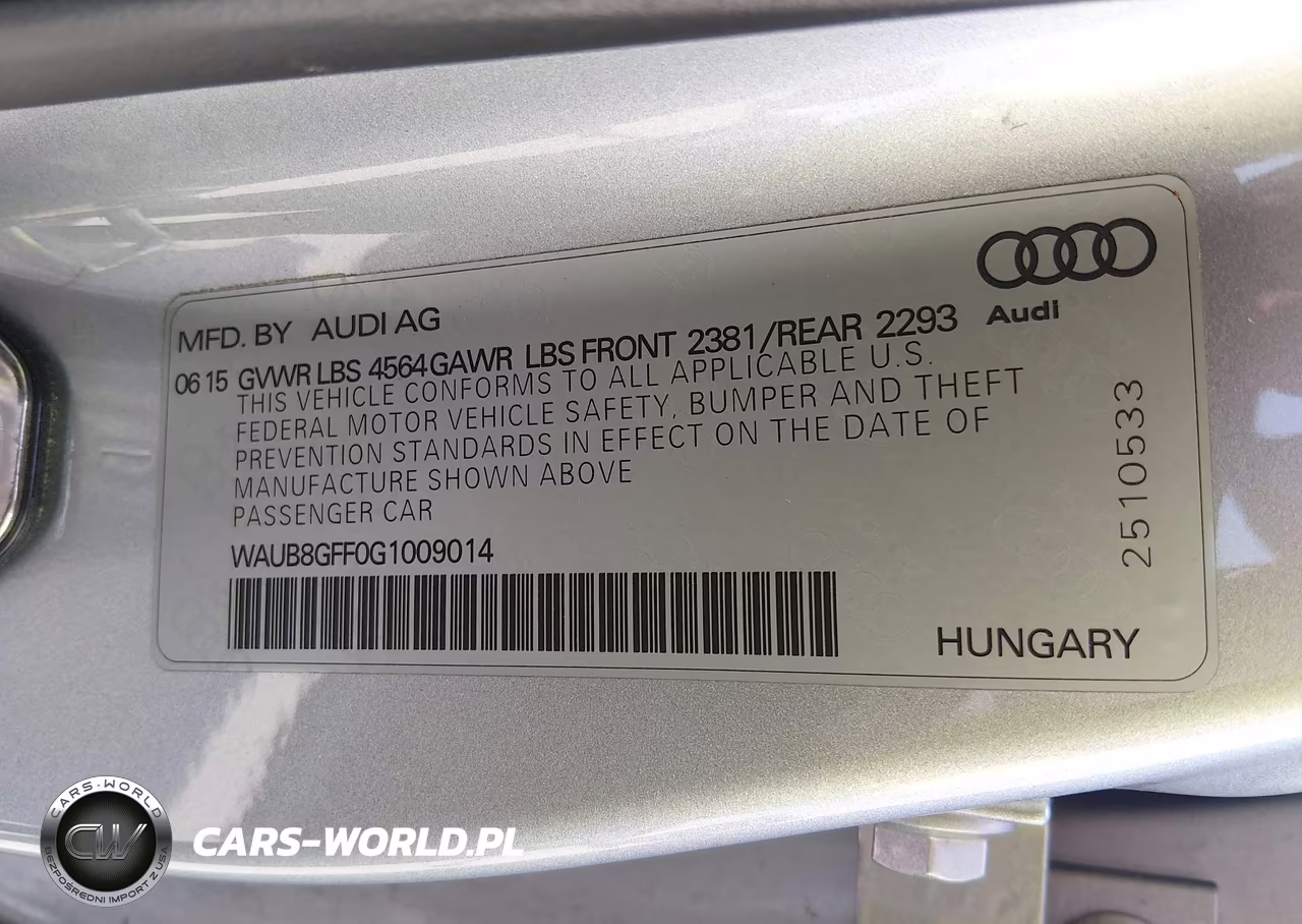 2016 Audi A3 2.0T Premium VIN:WAUB8GFF0G1009014 - 9