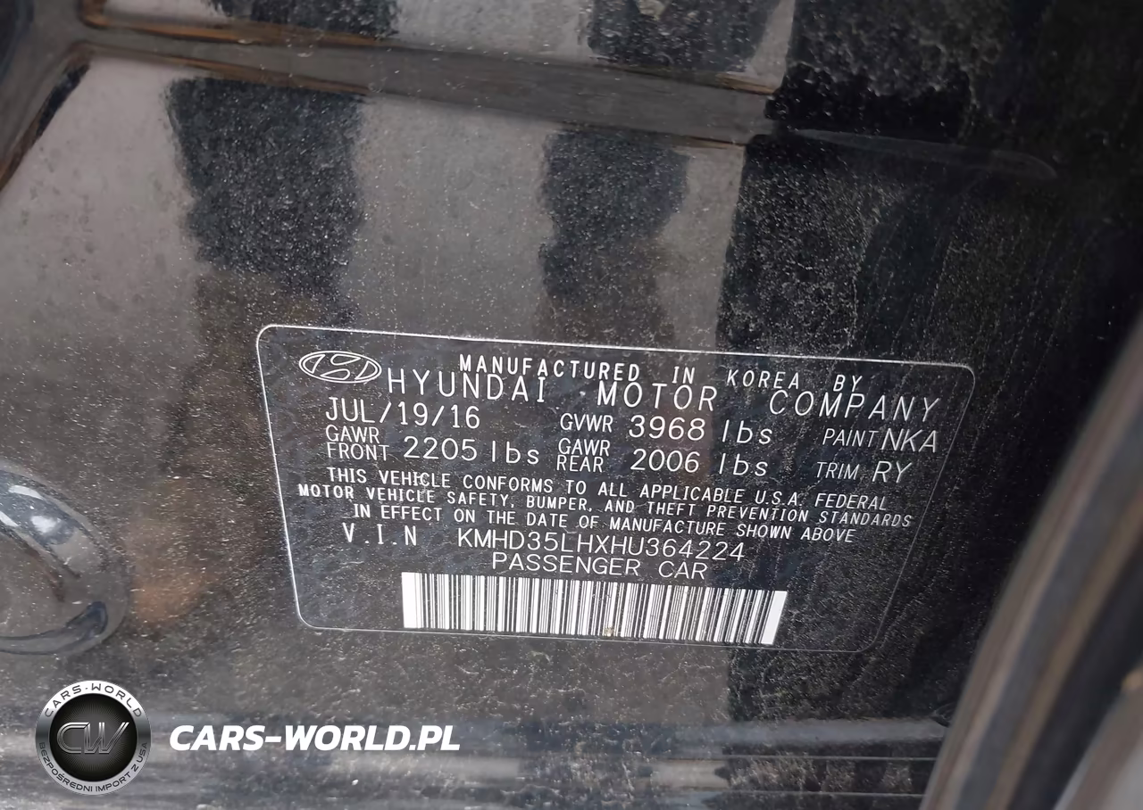 2017 Hyundai Elantra Gt VIN:KMHD35LHXHU364224 - 9