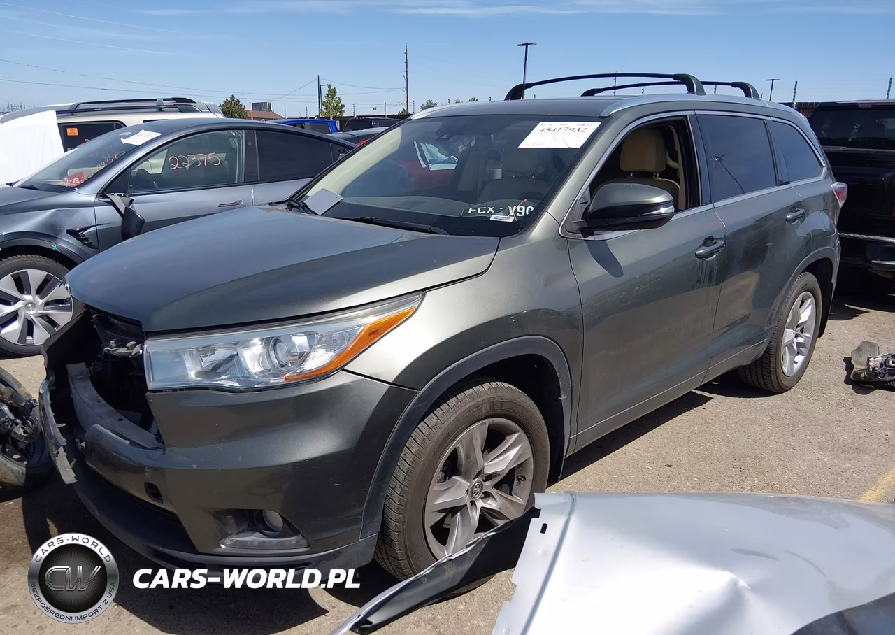 2016 Toyota Highlander Limited V6 VIN:5TDDKRFH6GS330326 - 2
