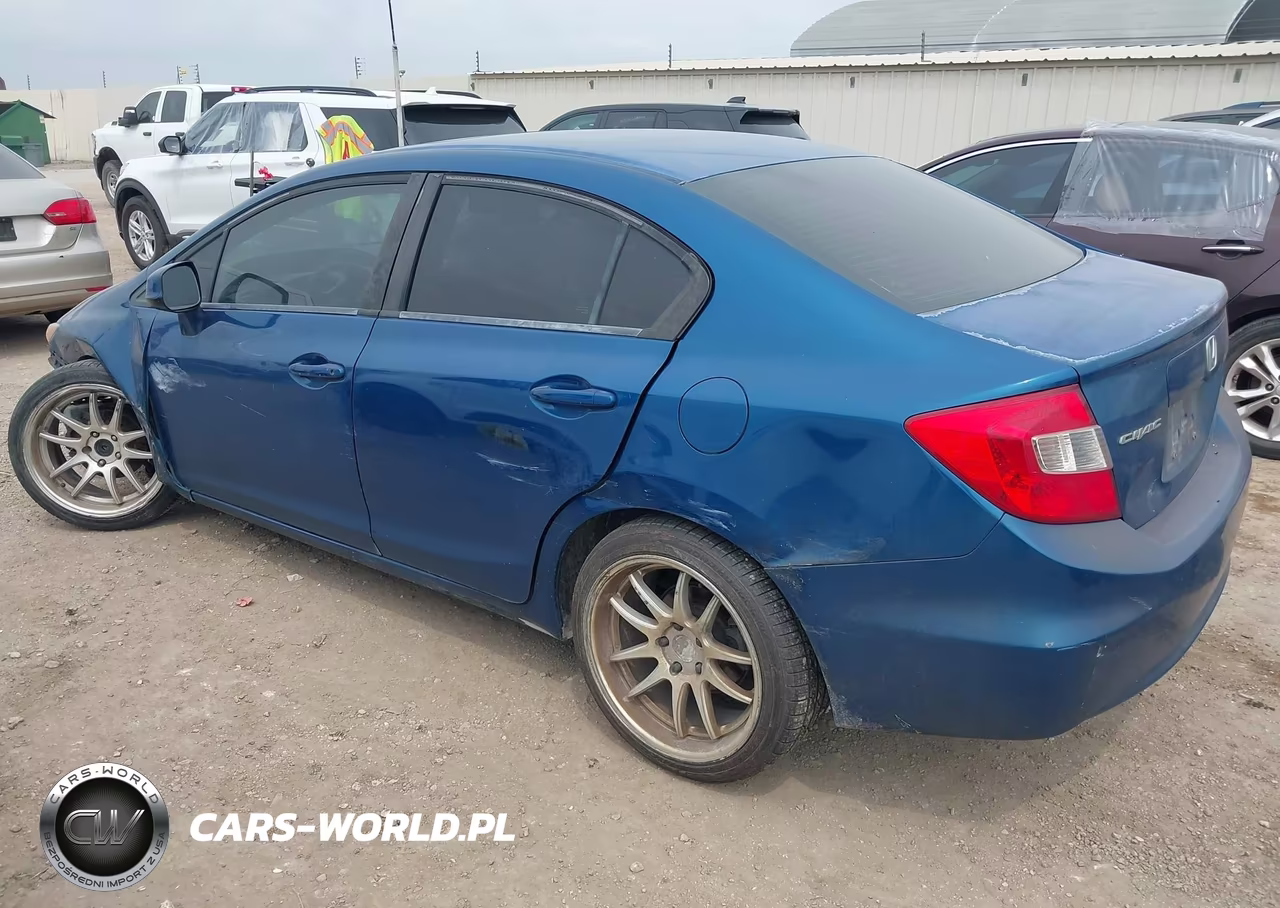 2012 Honda Civic Ex-L VIN:2HGFB2F97CH541439 - 3