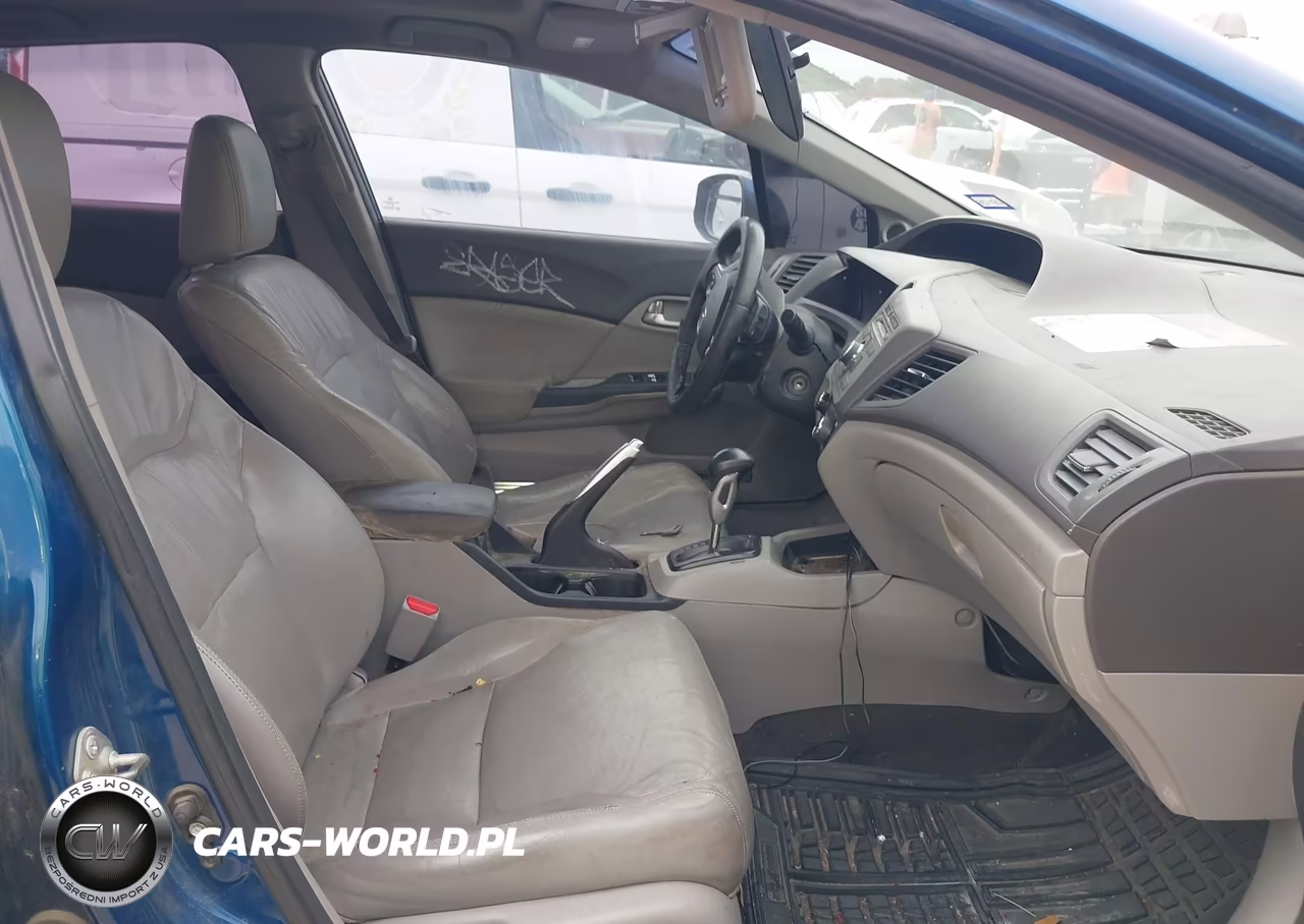 2012 Honda Civic Ex-L VIN:2HGFB2F97CH541439 - 5