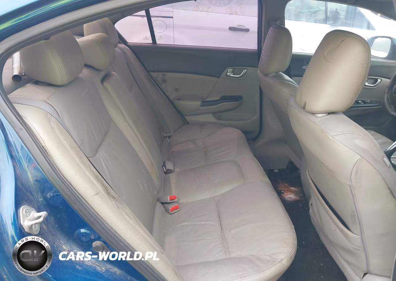 2012 Honda Civic Ex-L VIN:2HGFB2F97CH541439 - 8