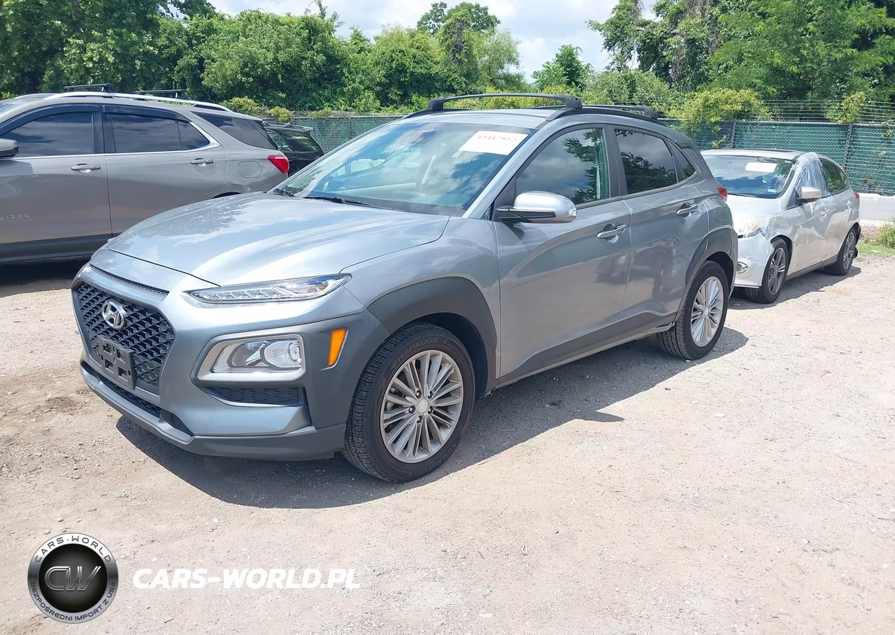 2021 Hyundai Kona Sel VIN:KM8K22AA8MU607392 - 2