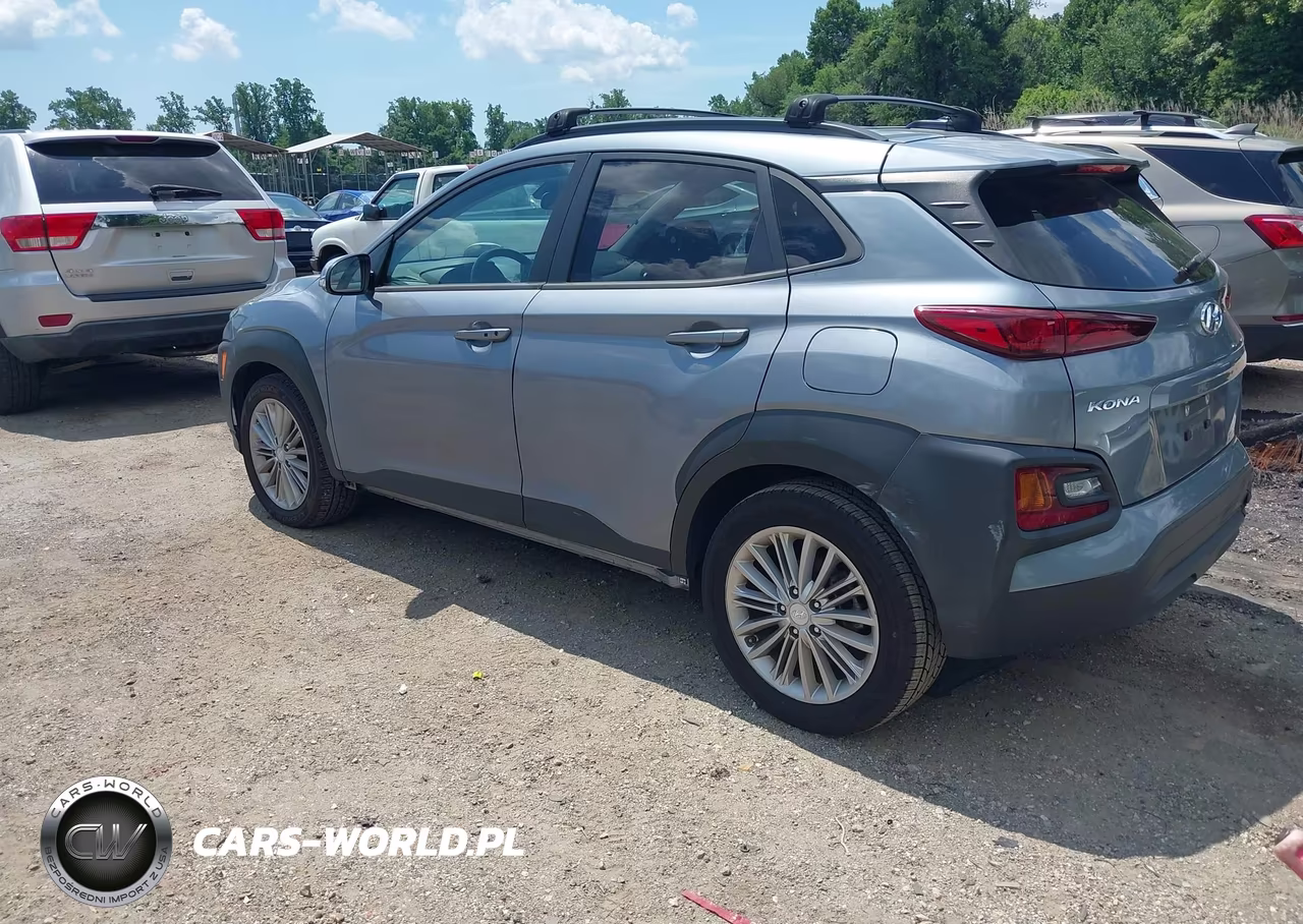 2021 Hyundai Kona Sel VIN:KM8K22AA8MU607392 - 3