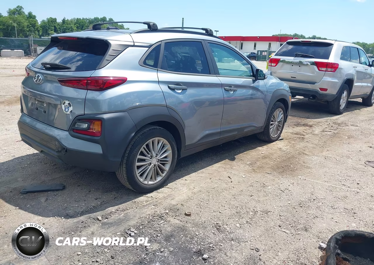 2021 Hyundai Kona Sel VIN:KM8K22AA8MU607392 - 4