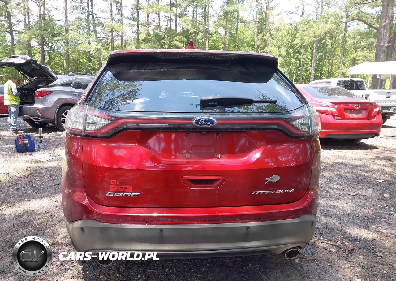 2015 Ford Edge Titanium VIN:2FMPK3K84FBB54808 - 16